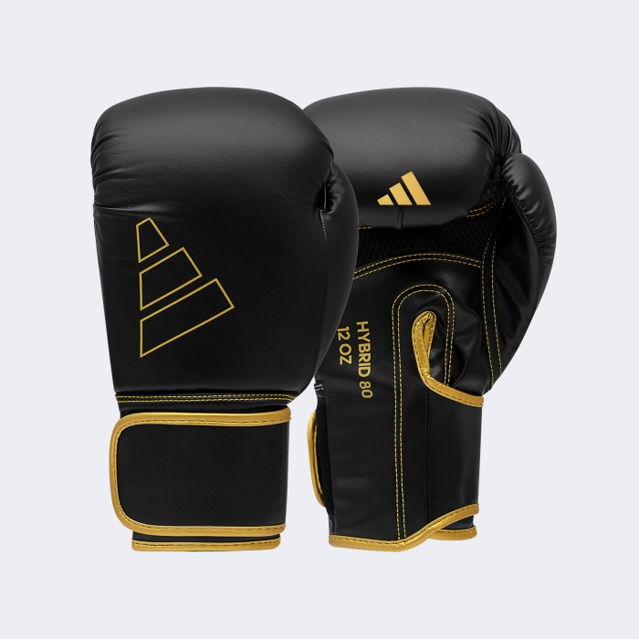 Guante Box Hybrid 80 - Adih80 Negro-dorado 10 Oz