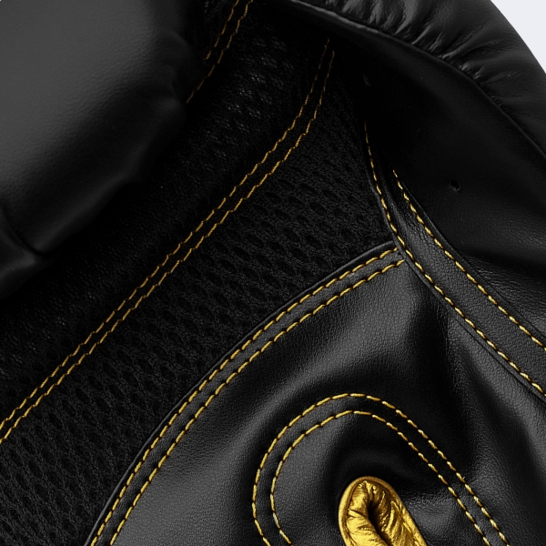 Guante Box Hybrid 80 - Adih80 Negro-dorado 14 Oz