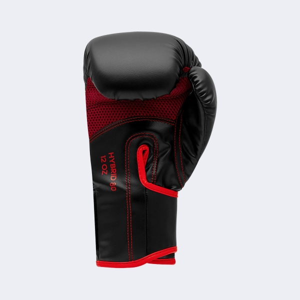 Guante Box Hybrid 80 - Adih80 Negro-rojo 12 Oz