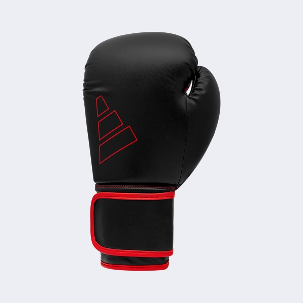 Guante Box Hybrid 80 - Adih80 Negro-rojo 12 Oz