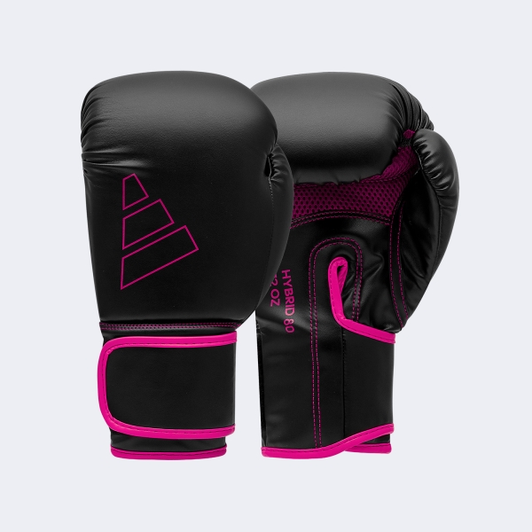 Guante Box Hybrid 80 - Adih80 Negro-fucsia 12 Oz