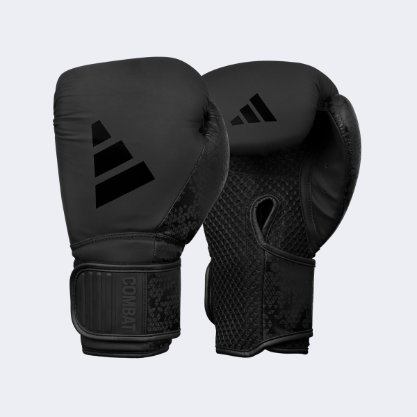 Guante Box Combat 50 - Adic50tg Negro-negro 12 Oz