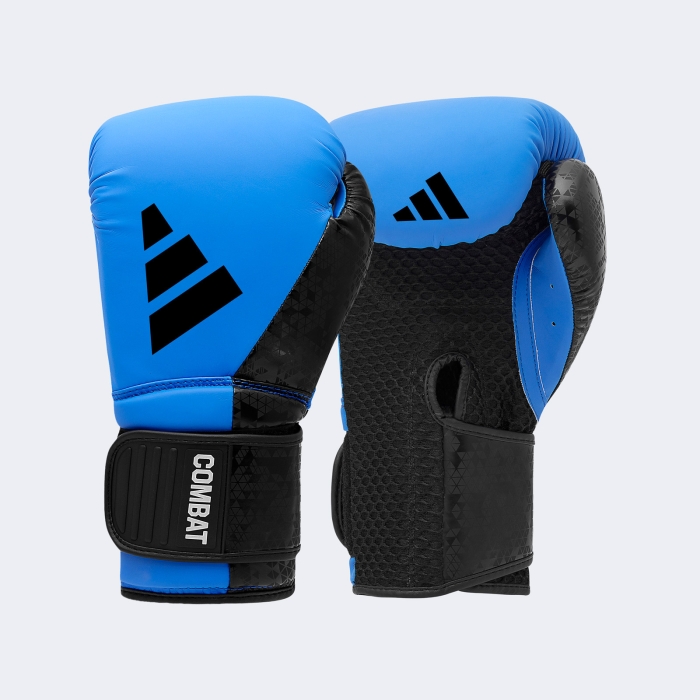 Guante Box Combat 50 - Adic50tg Azul-negro 14 Oz