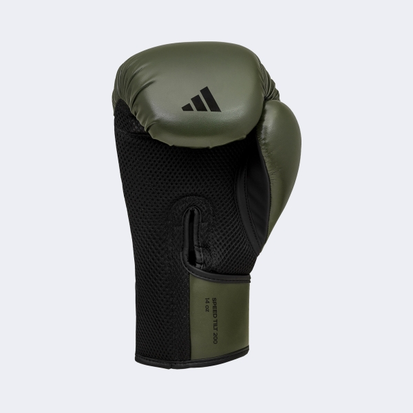 Guante Box Speed Tilt 200 - Spd200tg Verde Oliva-negro 14 Oz
