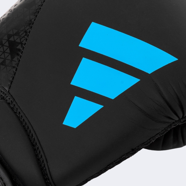 Guante Box Combat 50 - C50tg_smu Negro-celeste 14 Oz
