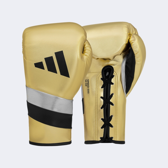 Guante Box Speed 500 - Adisbg500-23 Dorado 10 Oz