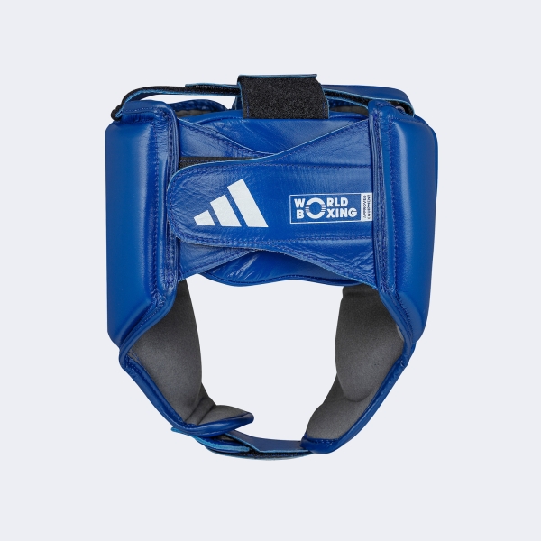 Protector Cabezal World Boxing - Wobhg1 Azul L