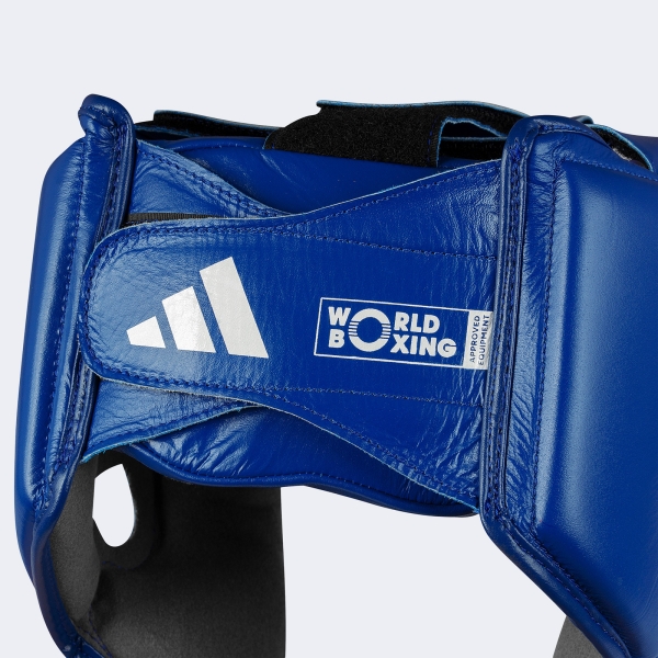 Protector Cabezal World Boxing - Wobhg1 Azul L