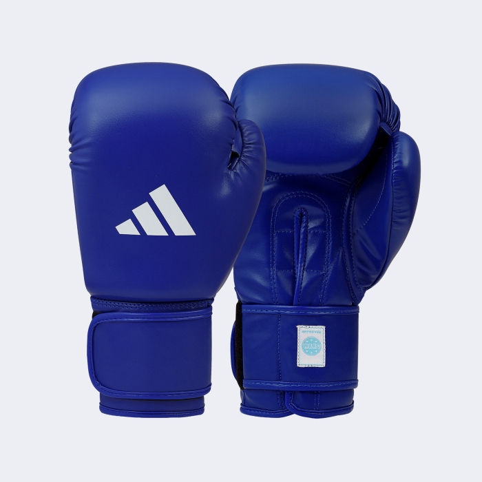 Guante Kick Boxing Wako - Adiwakog2 Azul 12 Oz