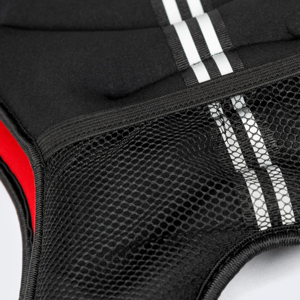 Chaleco Gimnasia Con Carga 5 K Negro-rojo