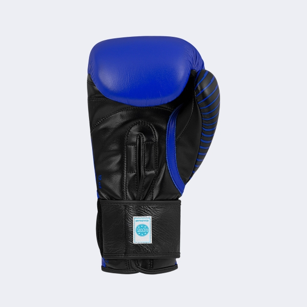 Guante Kick Boxing Wako - Adikbwkf200 Azul 10 Oz