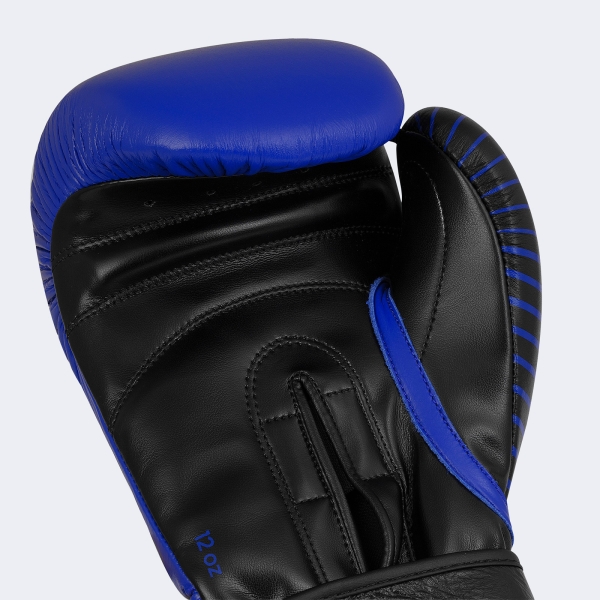 Guante Kick Boxing Wako - Adikbwkf200 Azul 10 Oz