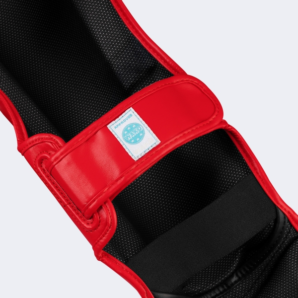 Protector Tibial - Empeine Kick Boxing Wako - Adiwakogss11 Rojo S