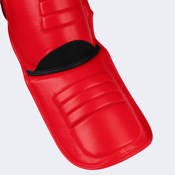Protector Tibial - Empeine Kick Boxing Wako - Adiwakogss11 Rojo S