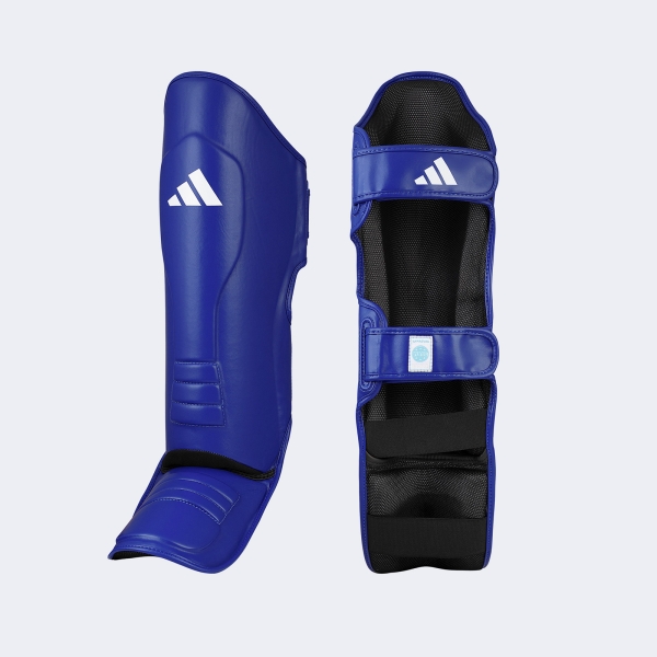 Protector Tibial - Empeine Kick Boxing Wako - Adiwakogss11 Azul M