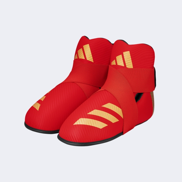 Protector De Pie Bota Kick Boxing Wako - Wakob300 Rojo L