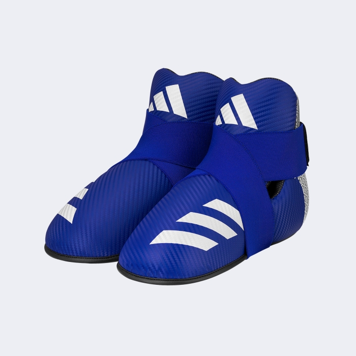 Protector De Pie Bota Kick Boxing Wako - Wakob300 Azul L