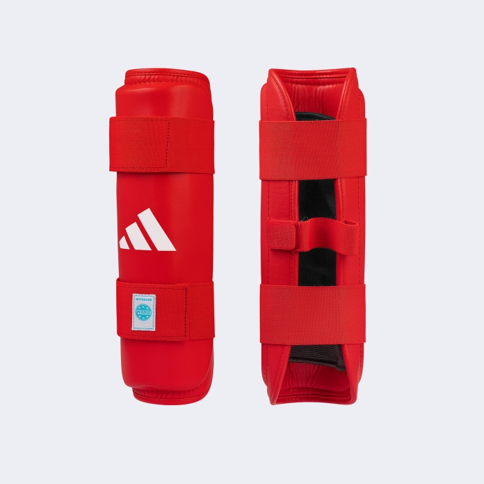 Protector Tibial Kick Boxing Wako - Adiwakosg01 Rojo L 2