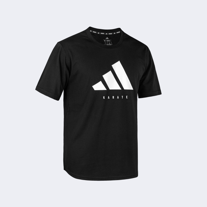 Remera Community Karate - Adiclts25-k Negro-blanco Xl