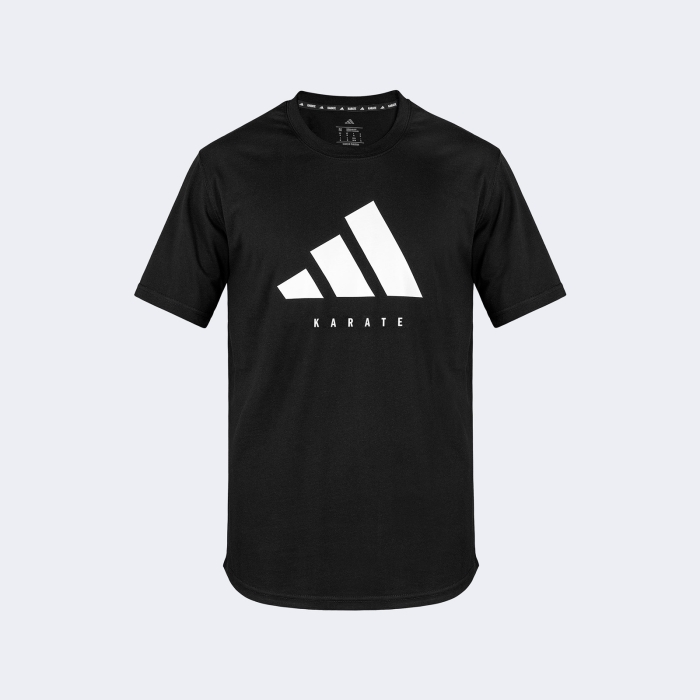 Remera Community Karate - Adiclts25-k Negro-blanco Xl 2