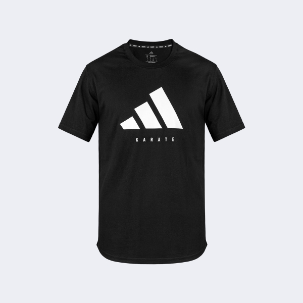 Remera Community Karate - Adiclts25-k Negro-blanco Xl