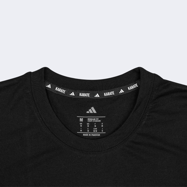 Remera Community Karate - Adiclts25-k Negro-blanco Xl