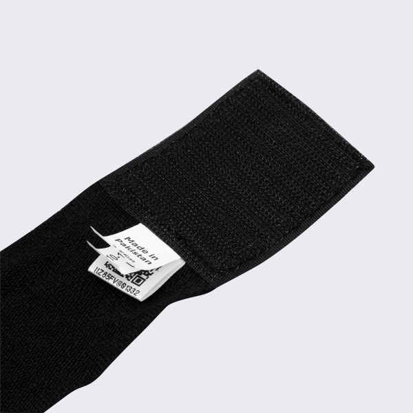 Venda De Mano Artes Marciales 3 50 Mts - Adibp03s Negro