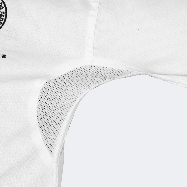 Uniforme Dobok Taekwondo Itf Quest Con Logos - Adititf03p Blanco 160