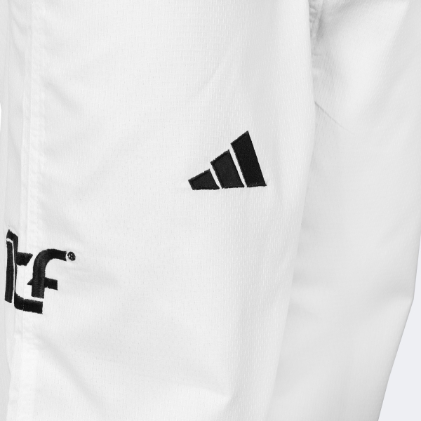 Uniforme Dobok Taekwondo Itf Quest Con Logos - Adititf03p Blanco 160