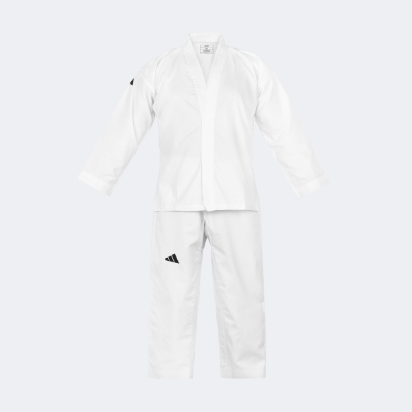 Uniforme Dobok Taekwondo Itf Quest Sin Logos - Titf03psm Blanco 170