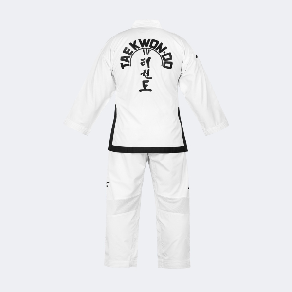 Uniforme Dobok Taekwondo Itf Champion Con Logos - Adititf04p Blanco 170