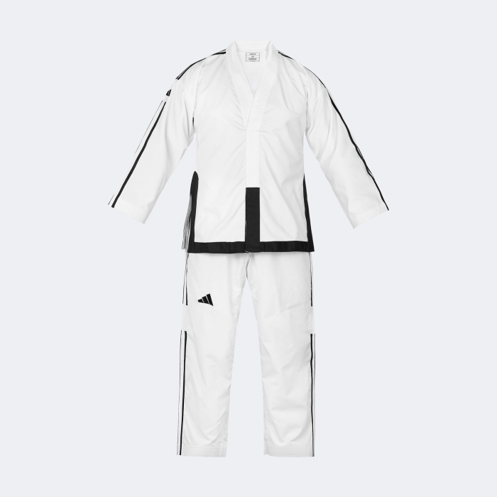 Uniforme Dobok Taekwondo Itf Master Sin Logos - Adititf06p-smu Blanco 160