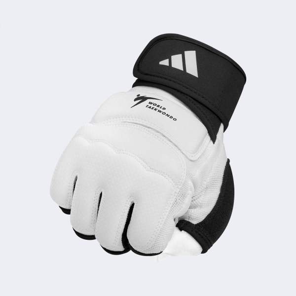Guante Taekwondo Wtf - Aditfg01 Blanco-negro S