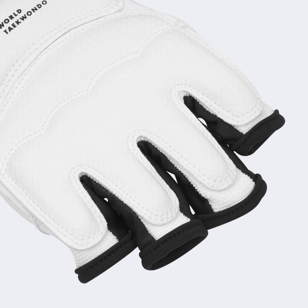 Guante Taekwondo Wtf - Aditfg01 Blanco-negro S