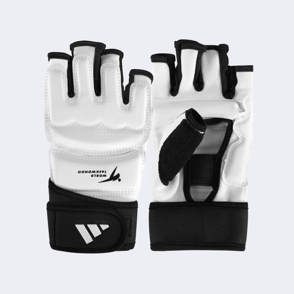 Guante Taekwondo Wtf - Aditfg01 Blanco-negro S