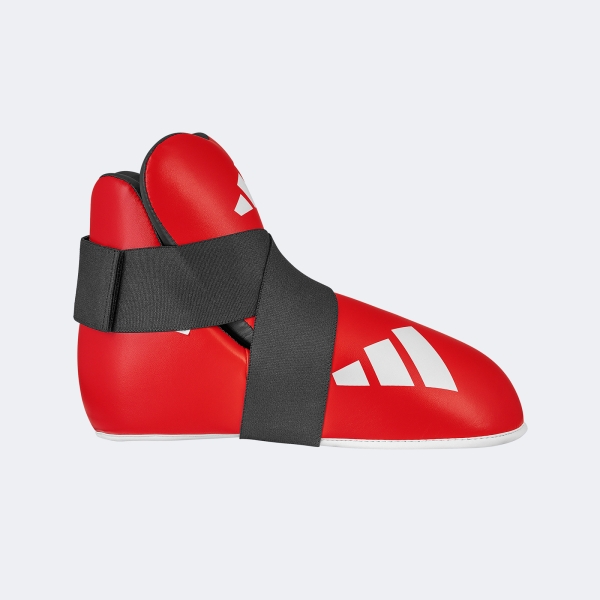 Protector De Pie Bota Taekwondo Itf 100 - Adikbb100 Rojo S