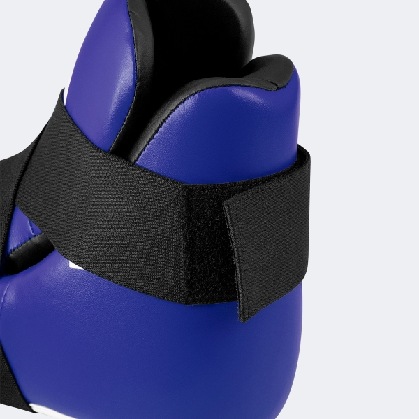 Protector De Pie Bota Taekwondo Itf 100 - Adikbb100 Azul Xl