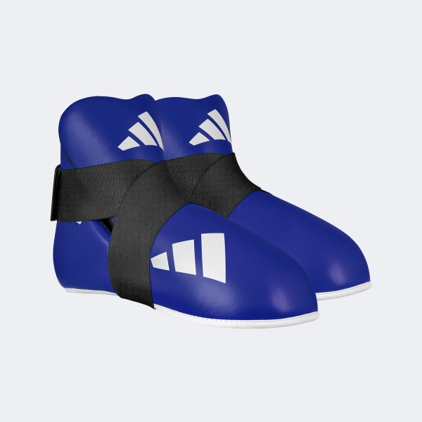 Protector De Pie Bota Taekwondo Itf 100 - Adikbb100 Azul Xl