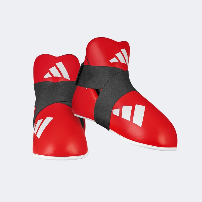 Protector De Pie Bota Taekwondo Itf 100 - Adikbb100 Rojo S 2