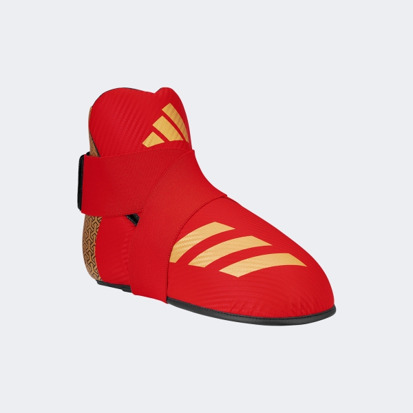 Protector De Pie Bota Taekwondo Itf 300 - Adikbb300 Rojo M