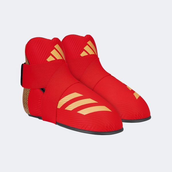 Protector De Pie Bota Taekwondo Itf 300 - Adikbb300 Rojo Xl