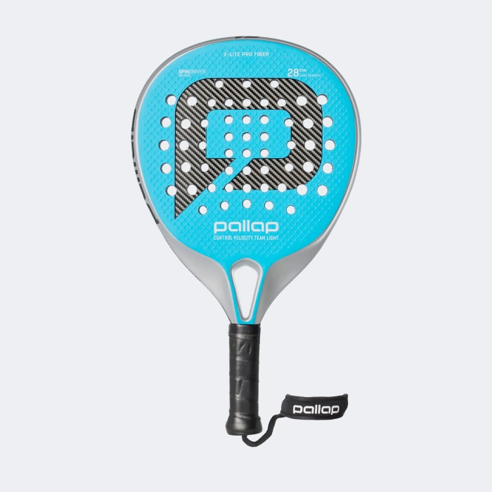 Paleta Padel Control Velocity Team Light 01   Pr3t24l Plateado-azul