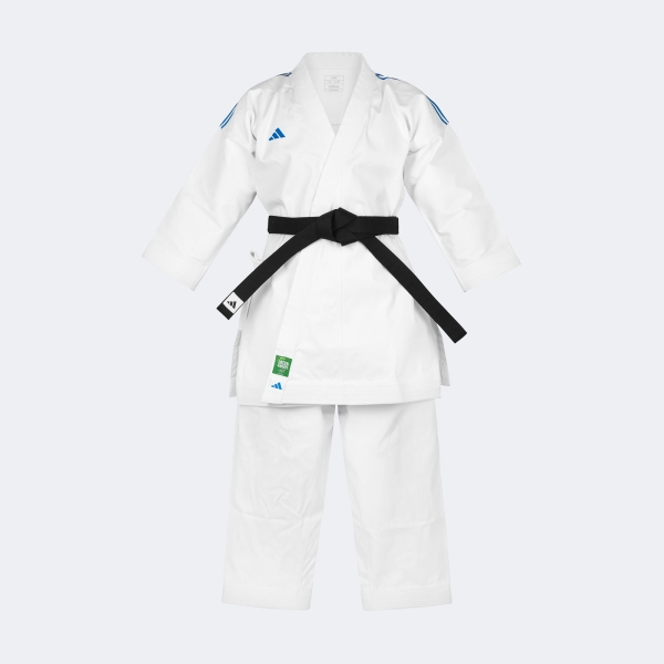 Uniforme Karategi Karate Kata Shori 999 - K999st Blanco-azul 170
