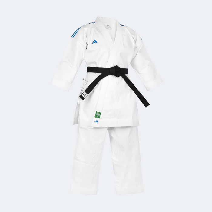 Uniforme Karategi Karate Kata Shori 999 - K999st Blanco-azul 165 2