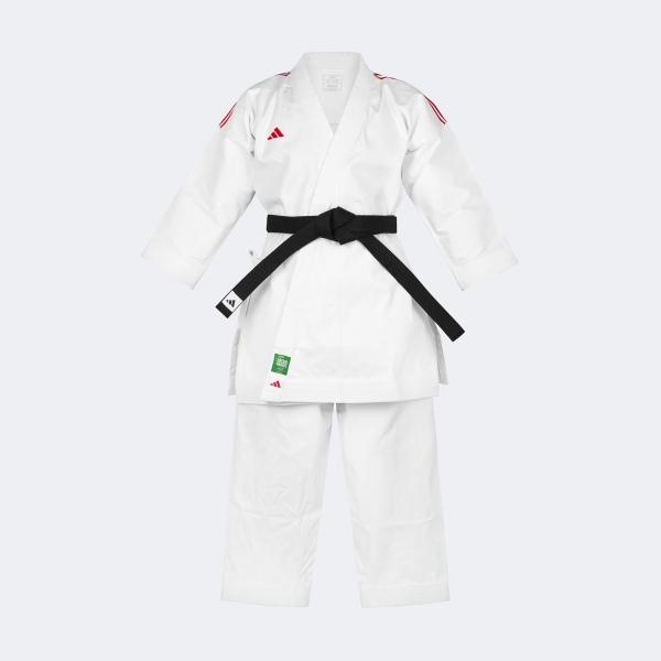 Uniforme Karategi Karate Kata Shori 999 - K999st Blanco-rojo 175