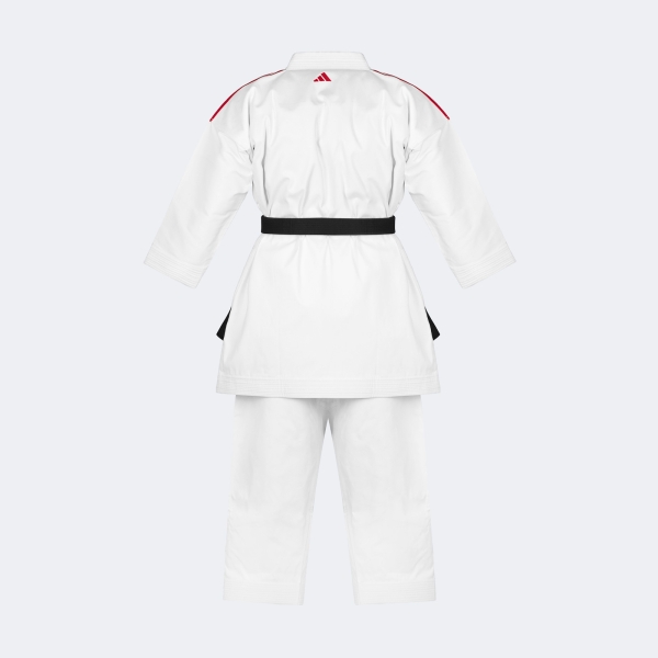 Uniforme Karategi Karate Kata Shori 999 - K999st Blanco-rojo 175