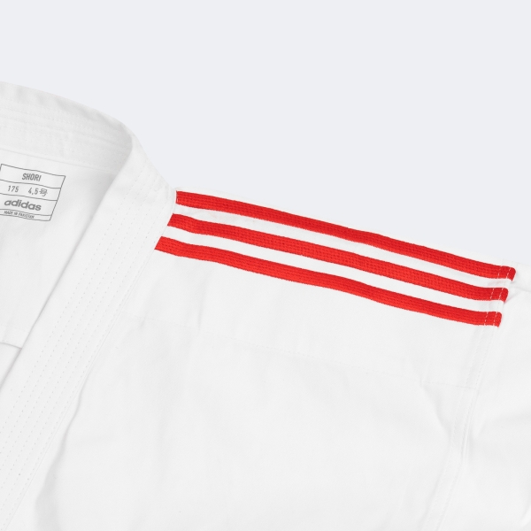Uniforme Karategi Karate Kata Shori 999 - K999st Blanco-rojo 175