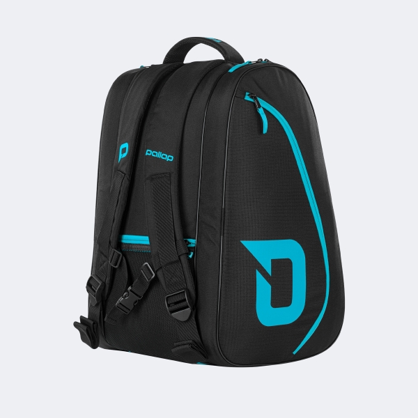 Bolso Padel Pallap Mid Racket Bag   Pbt002 Negro-azul