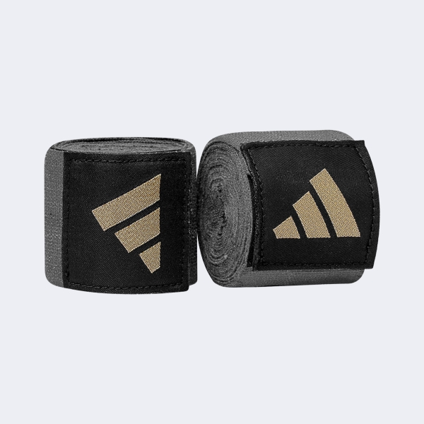 Set Boxeo Tilt F 200: Guante Venda Soga - Adikitf Gris 12 Oz