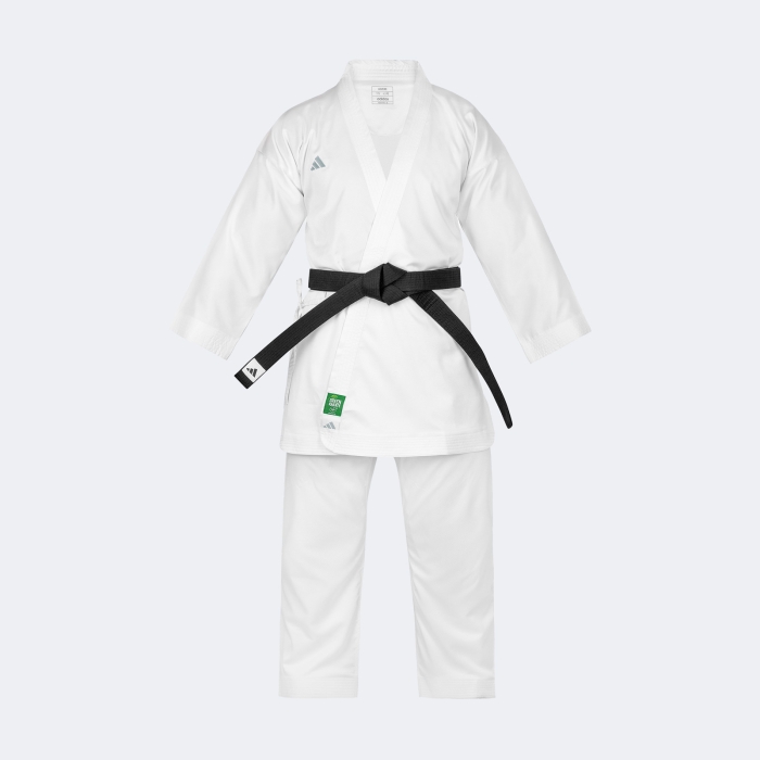 Uniforme Karategi Karate Kumite Adizero 2 0 - K0_2_0 Blanco-plateado 165